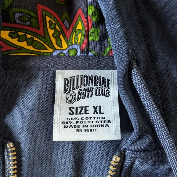 Billionaire Boys Club Sleeveless Zip Up - Picture 4 of 7
